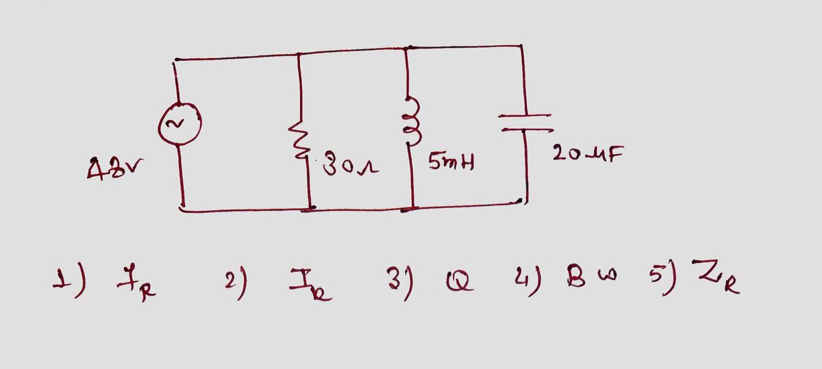 Electrical Engineering homework question answer, step 1, image 1